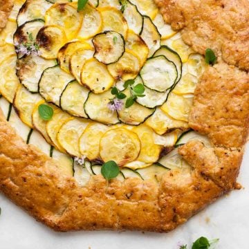 Mexican Courgette and Ricotta Galette