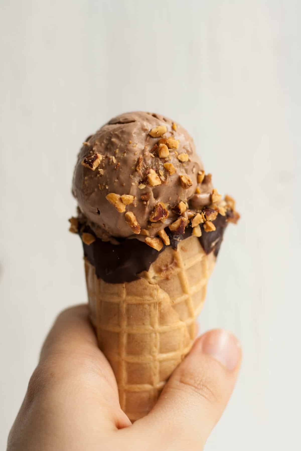 No-Churn Hazelnut Espresso Ice Cream Recipe