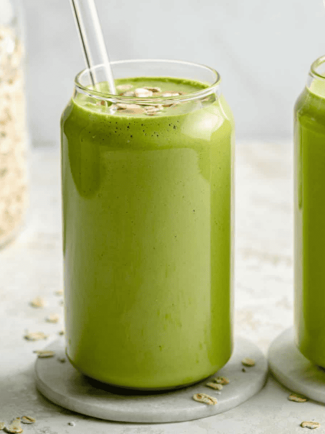 Banana Spinach Smoothie Story