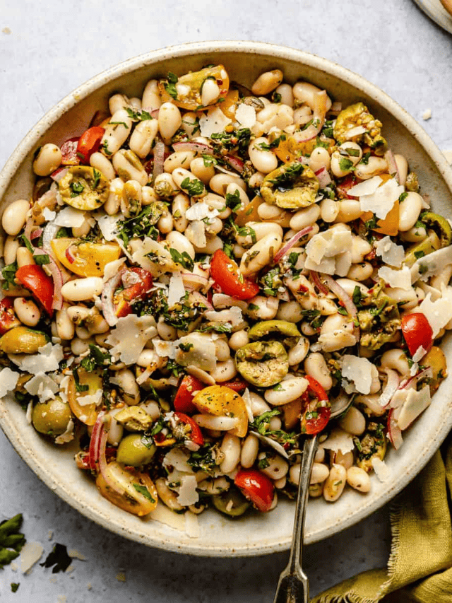 Italian White Bean Salad Story