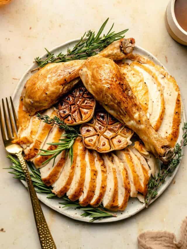 Perfectly Crispy Roasted Chicken