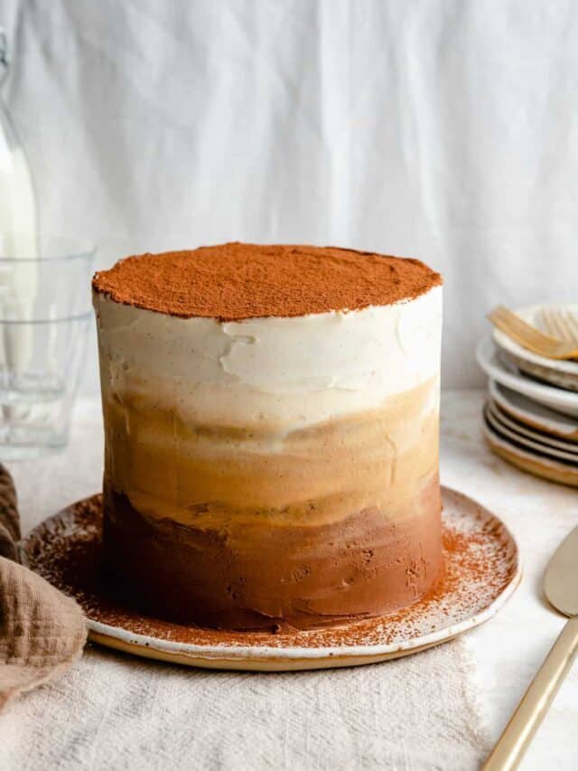 Layered Tiramisu Cake