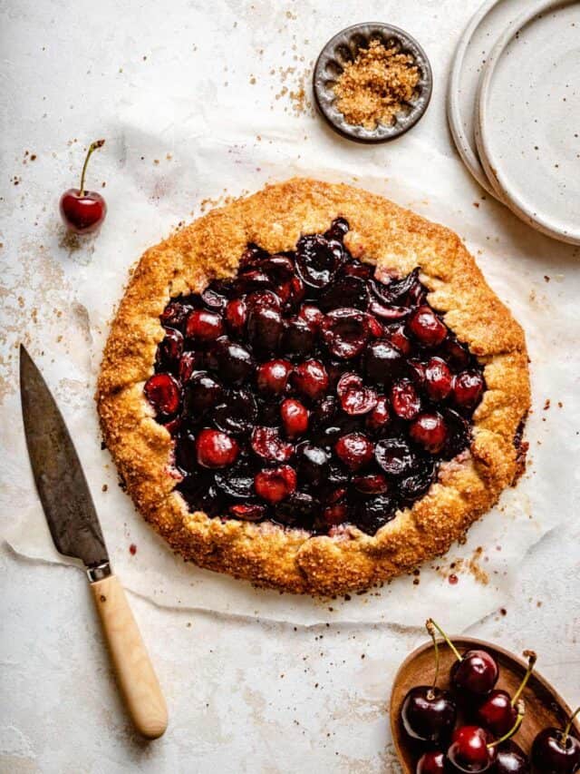Rustic Cherry Galette