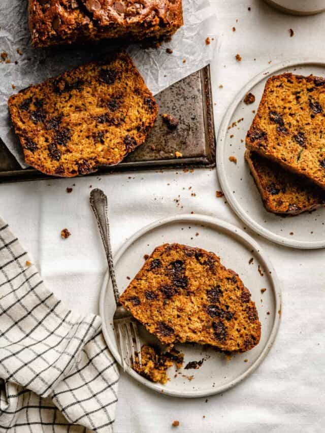 The BEST Chocolate Chip Zucchini Bread