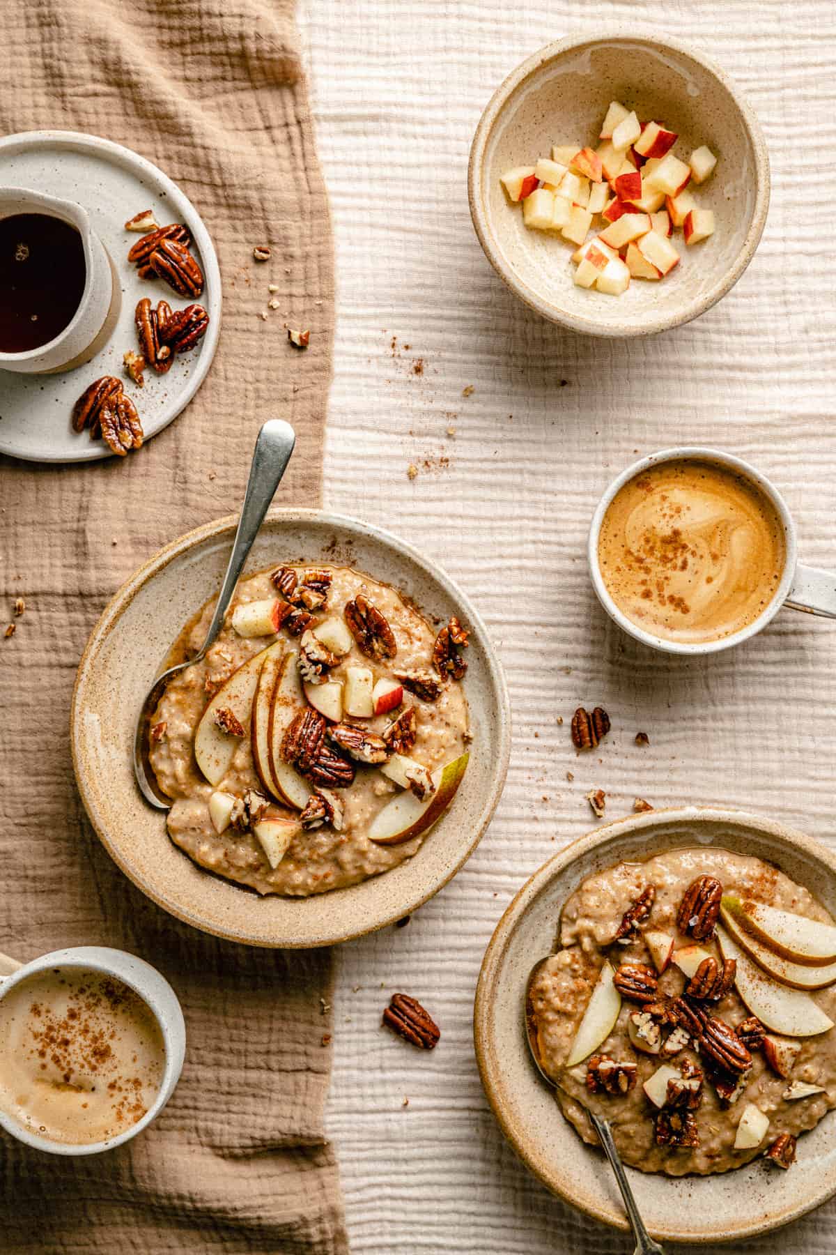 Maple Brown Sugar Oatmeal - Eat Love Eat