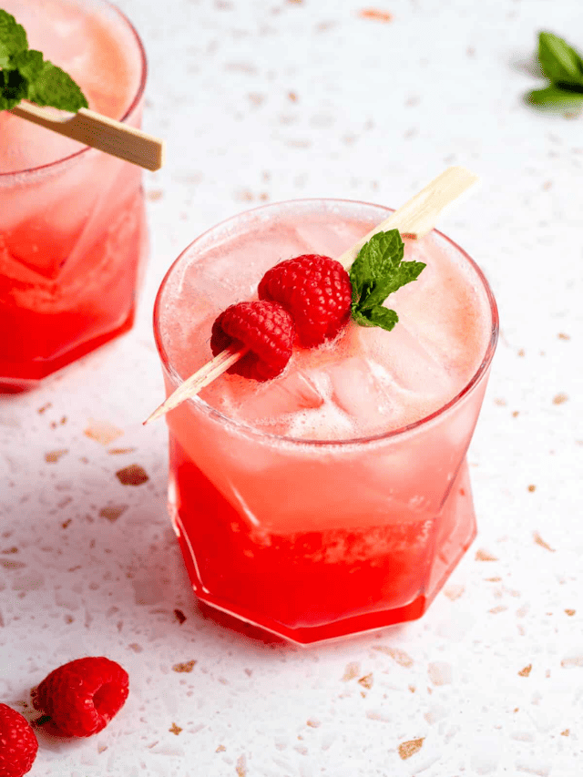 Best Apple and Raspberry Mocktail Story