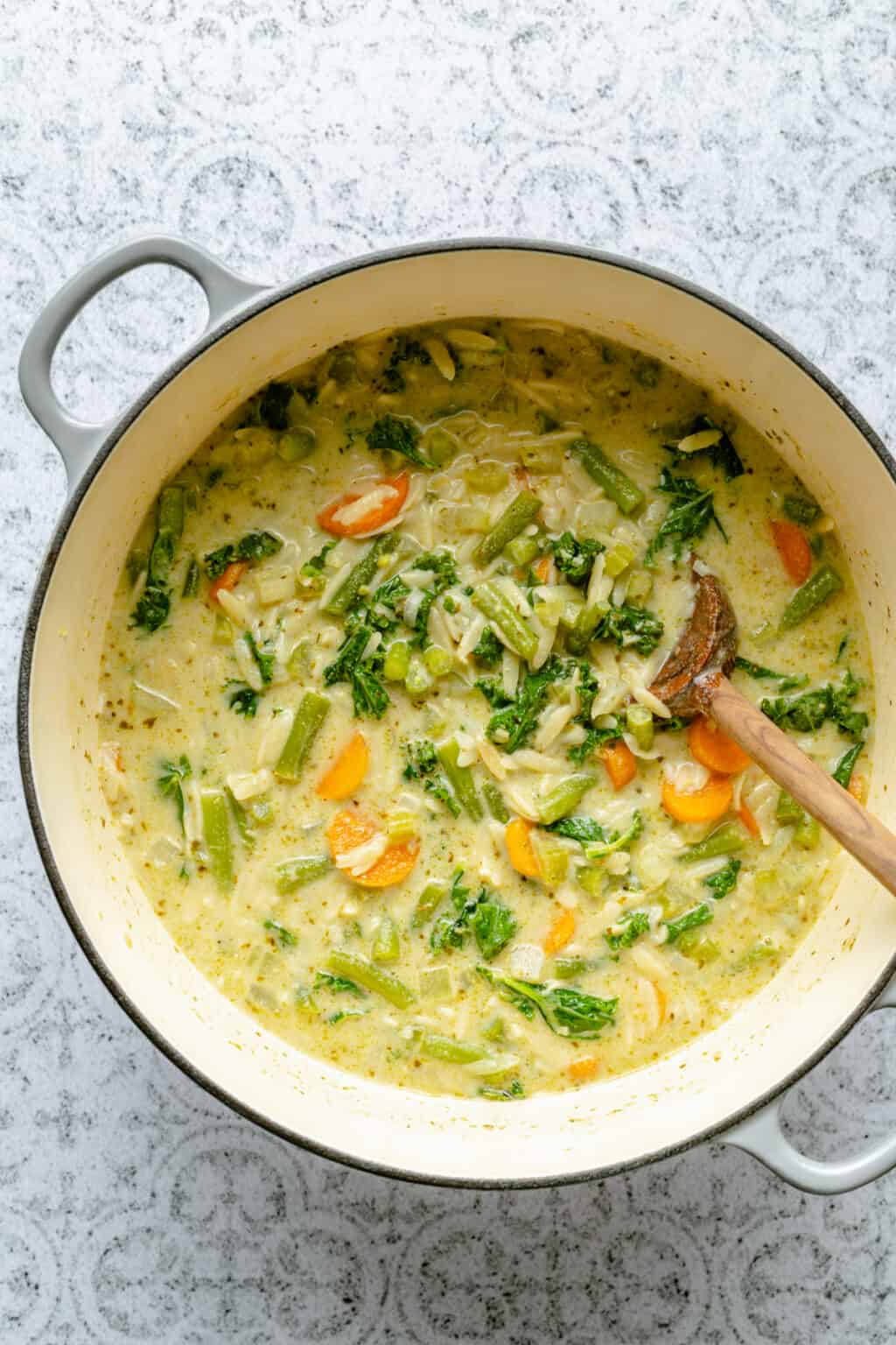 Vegetable Orzo Soup - Eat Love Eat